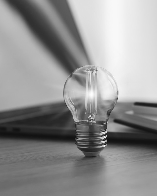 A light bulb representing innovation